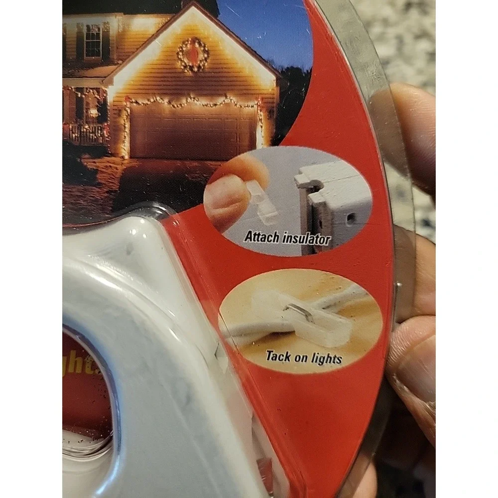 Target Holiday‎ Decorating Light Tacker Unopened But Some Pkg Damage